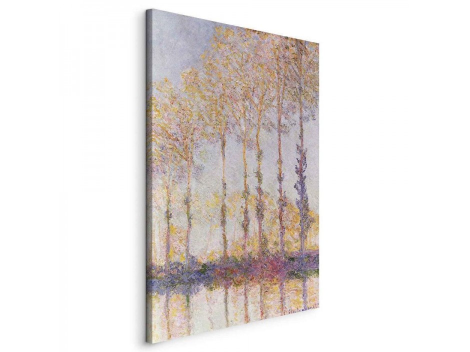 Tableau - Poplars on the Bank of the River Epte
