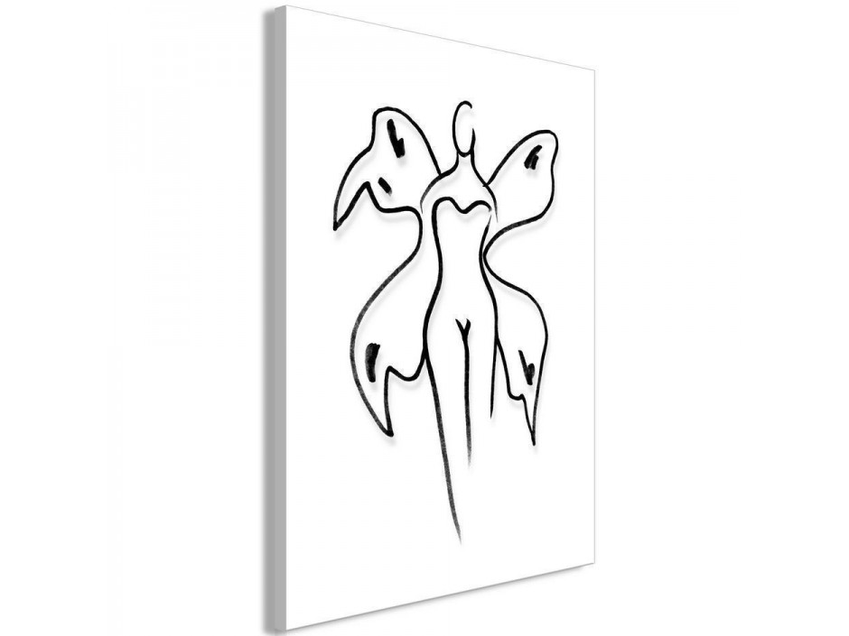 Tableau - Butterfly Woman (1 Part) Vertical