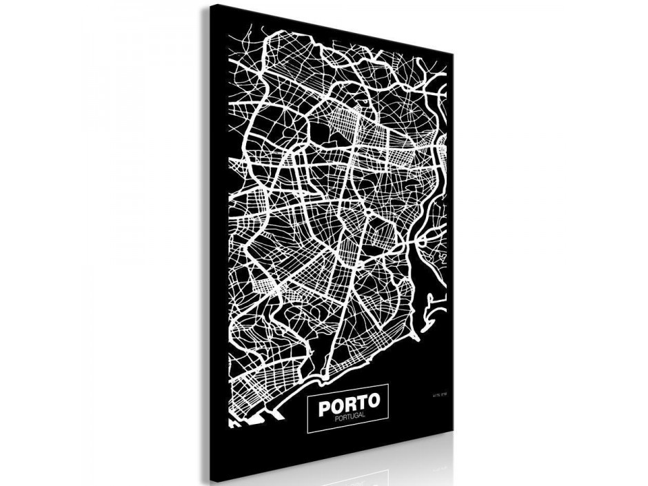 Tableau - Negative Map: Porto (1 Part) Vertical