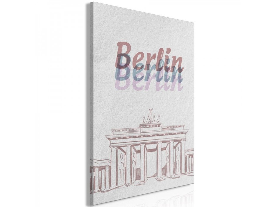Tableau - Berlin in Watercolours (1 Part) Vertical