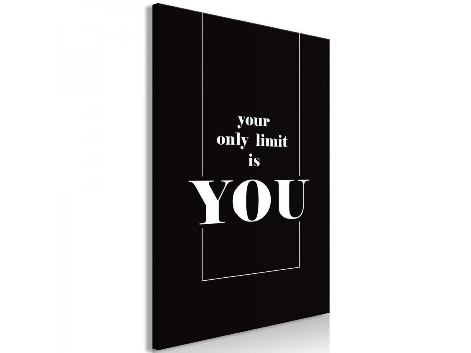 Tableau - Key to Success (1-part) - Black and White English Inscriptions