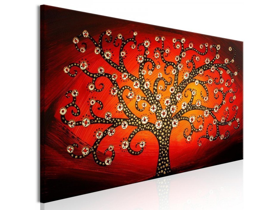 Tableau - Fiery Tree (1 Part) Narrow