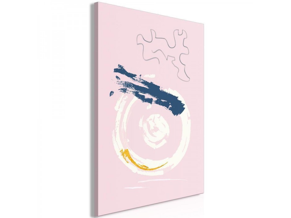 Tableau - Pink Accent (1 Part) Vertical