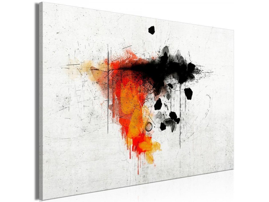 Tableau - Expression of Red (1 Part) Wide