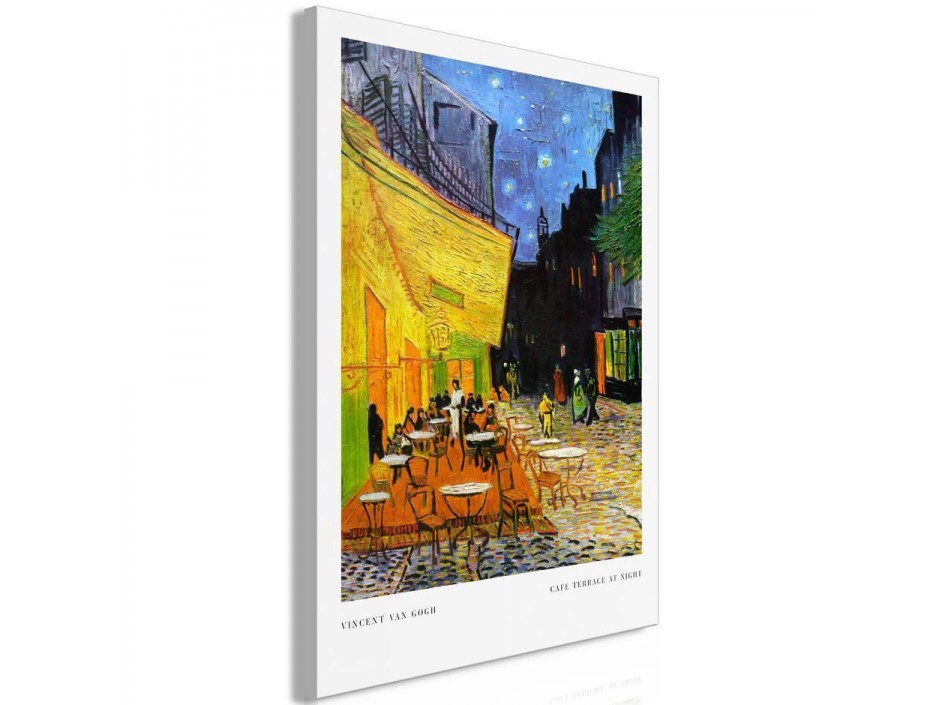 Tableau - Cafe at Night (1 Part) Vertical