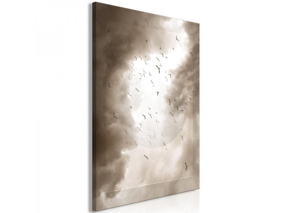 Tableau - Birds in the Clouds (1 Part) Vertical