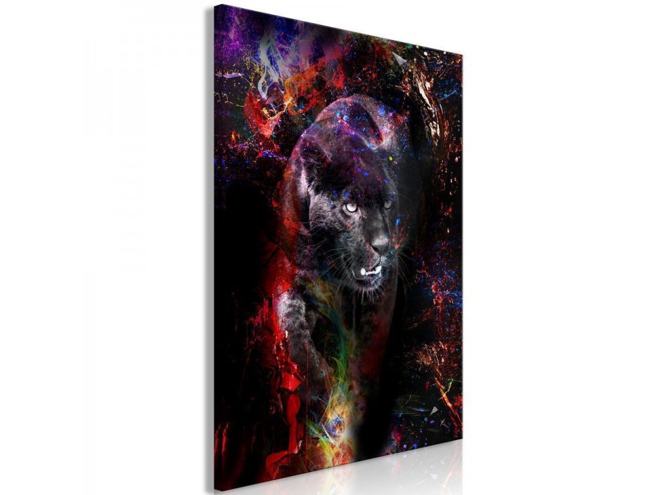 Tableau - Black Jaguar (1 Part) Vertical