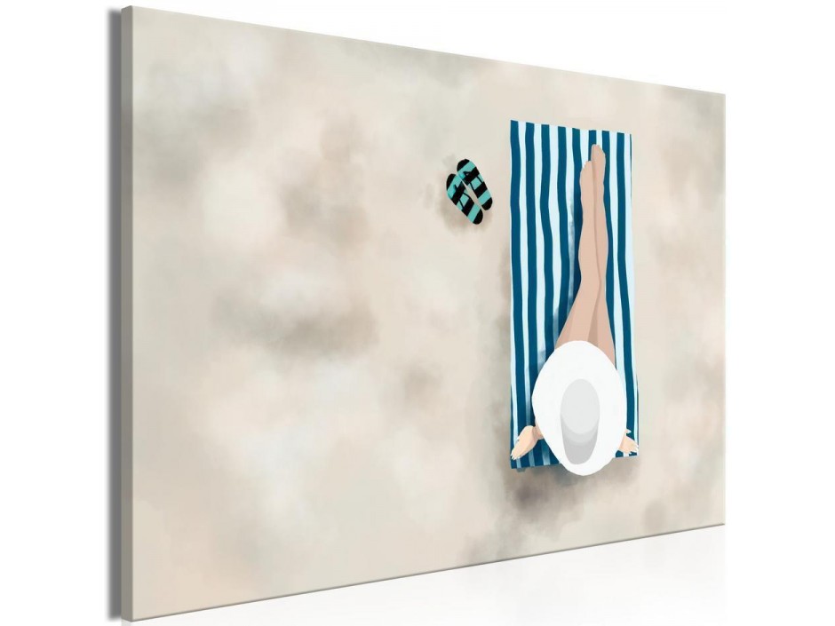 Tableau - Lady on the Beach (1 Part) Wide