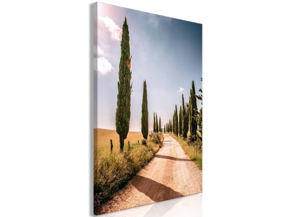 Tableau - Italian cypresses (1 Part) Vertical