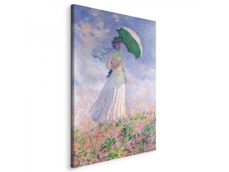 Tableau - Woman with a Parasol, facing right