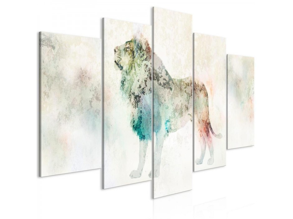 Tableau - Colourful King (5 Parts) Wide