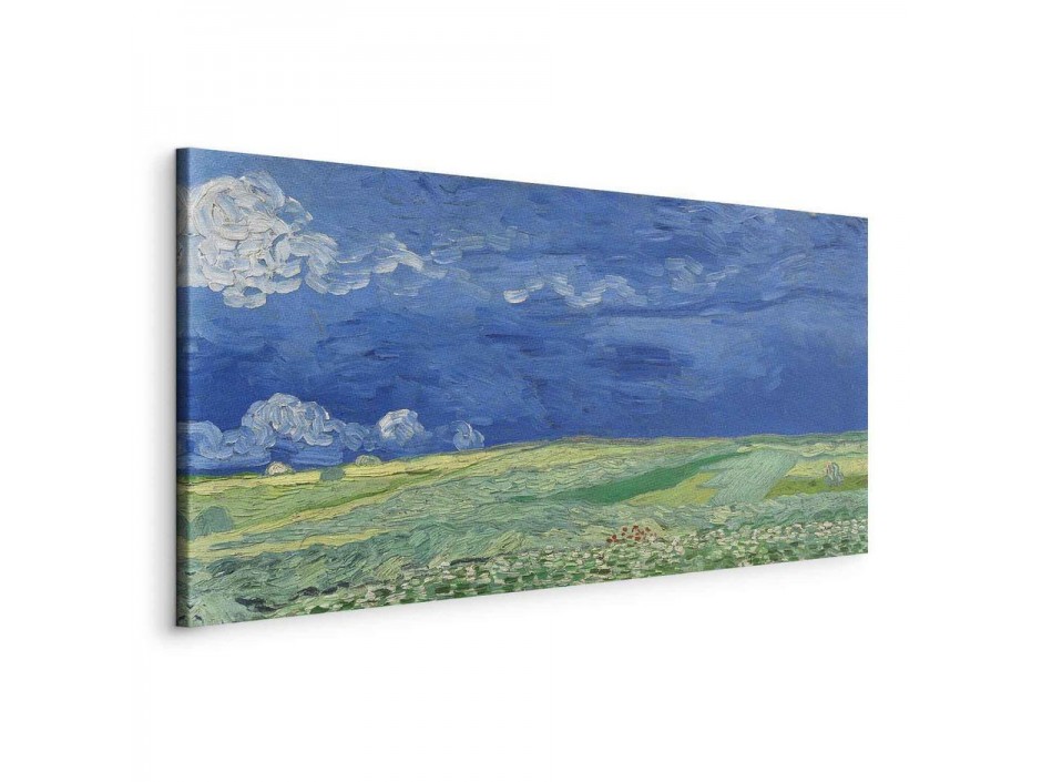 Tableau - Wheatfield under Thunderclouds