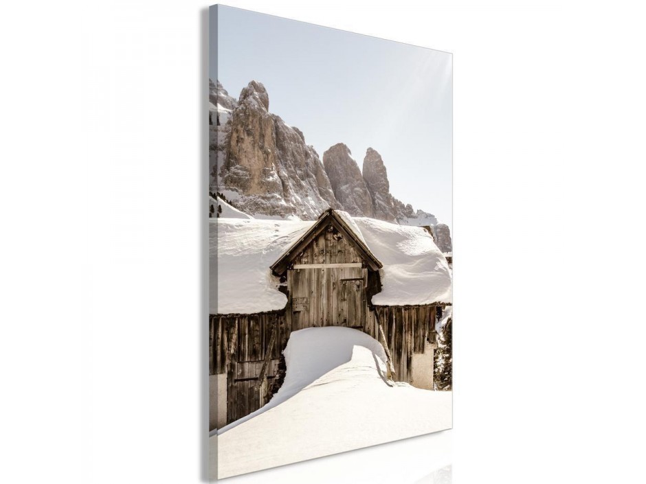 Tableau - Winter in the Dolomites (1 Part) Vertical