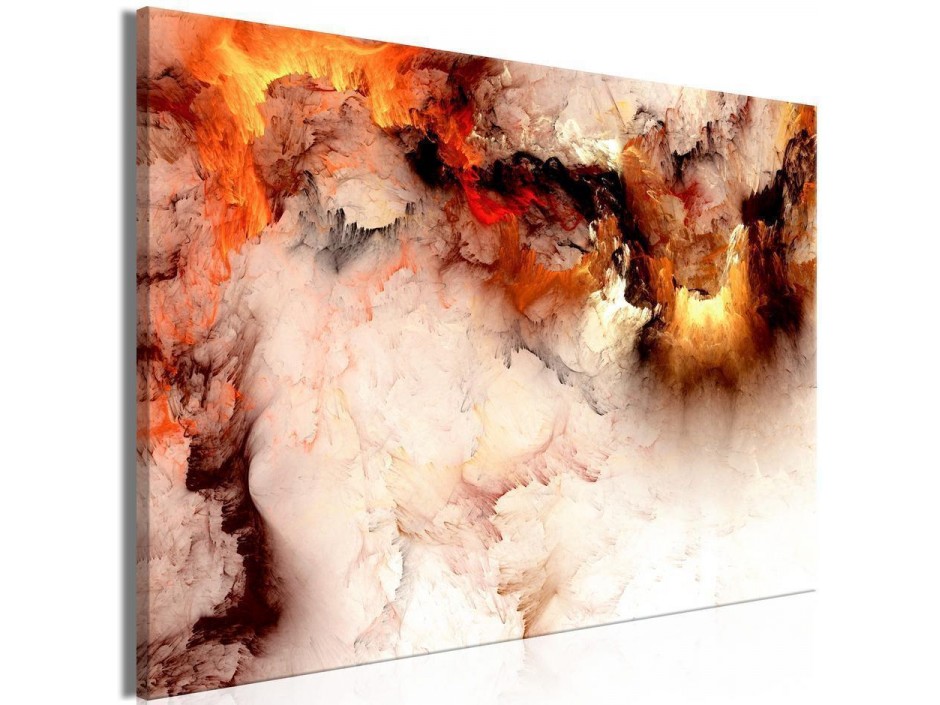 Tableau - Volcanic Abstraction (1 Part) Wide
