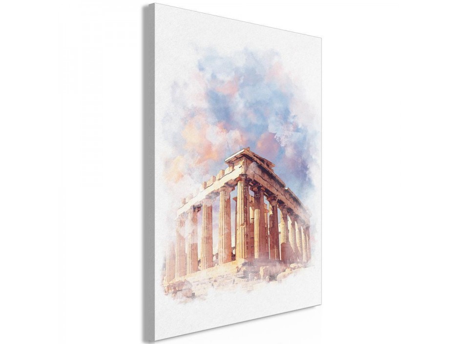 Tableau - Painted Parthenon (1 Part) Vertical