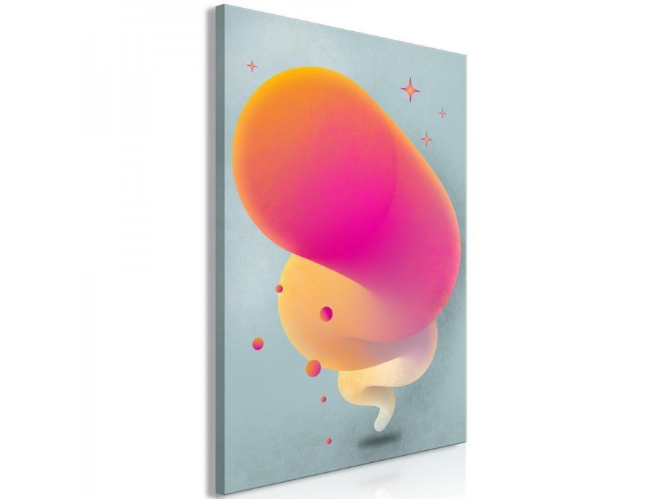 Tableau - Pink Streak (1 Part) Vertical