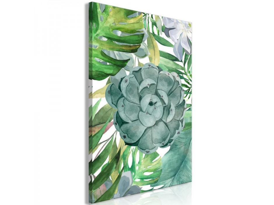 Tableau - Tropical Flora (1 Part) Vertical