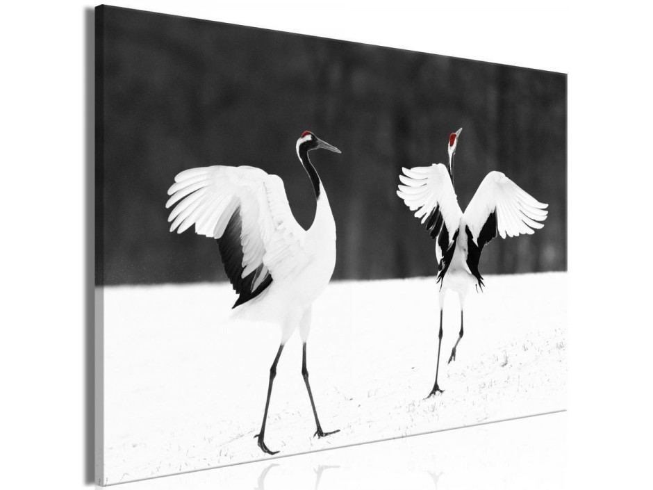 Tableau - Dancing Cranes (1 Part) Wide
