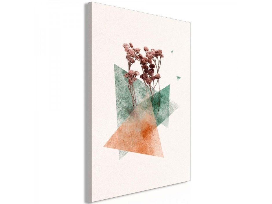 Tableau - Modernist Flower (1 Part) Vertical