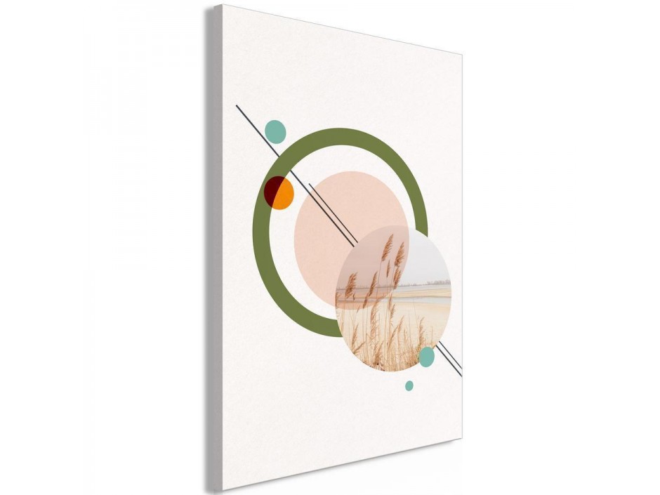 Tableau - Geometric Landscape (1 Part) Vertical
