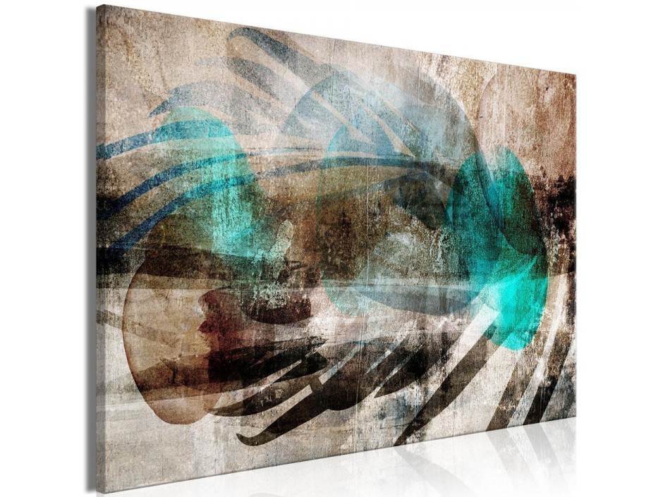 Tableau - Abstract Plume (1 Part) Wide
