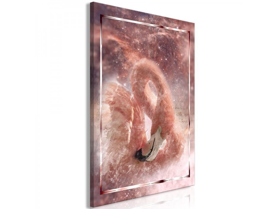 Tableau - Space Flamingo (1 Part) Vertical