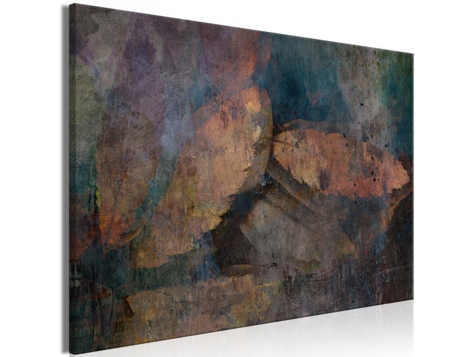 Tableau - Copper Leaves (1 Part) Wide