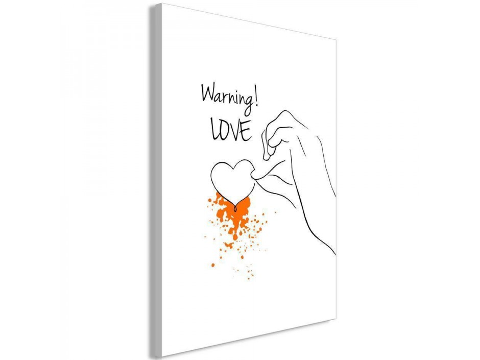 Tableau - Warning! Love (1 Part) Vertical