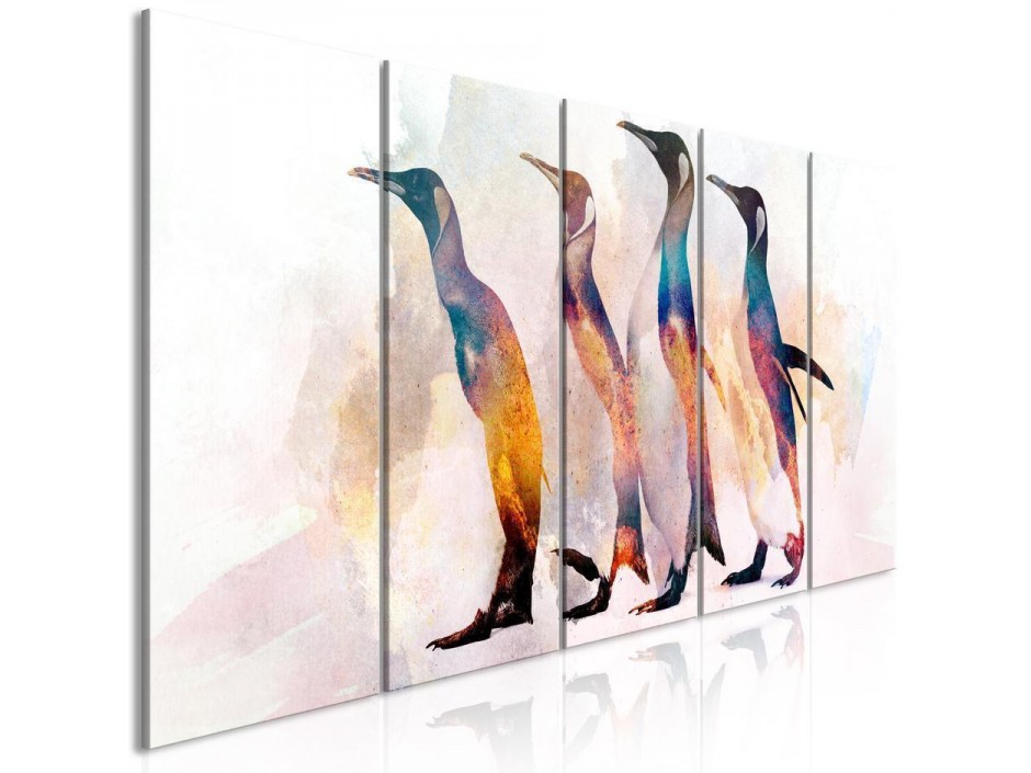 Tableau - Penguin Wandering (5 Parts) Narrow
