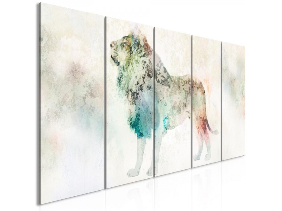 Tableau - Colourful King (5 Parts) Narrow