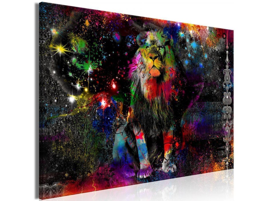 Tableau - Colourful Africa (1 Part) Wide