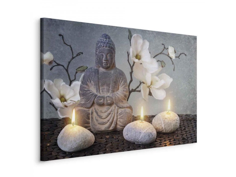 Tableau - Buddha and Stones (1 Part) Wide