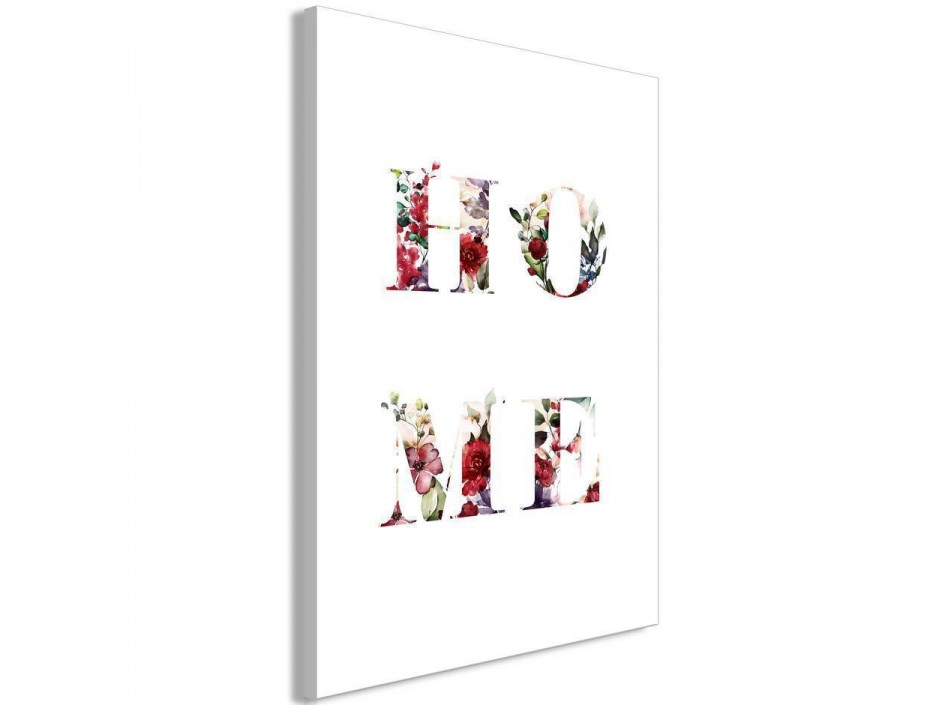 Tableau - Home in Flowers (1 Part) Vertical