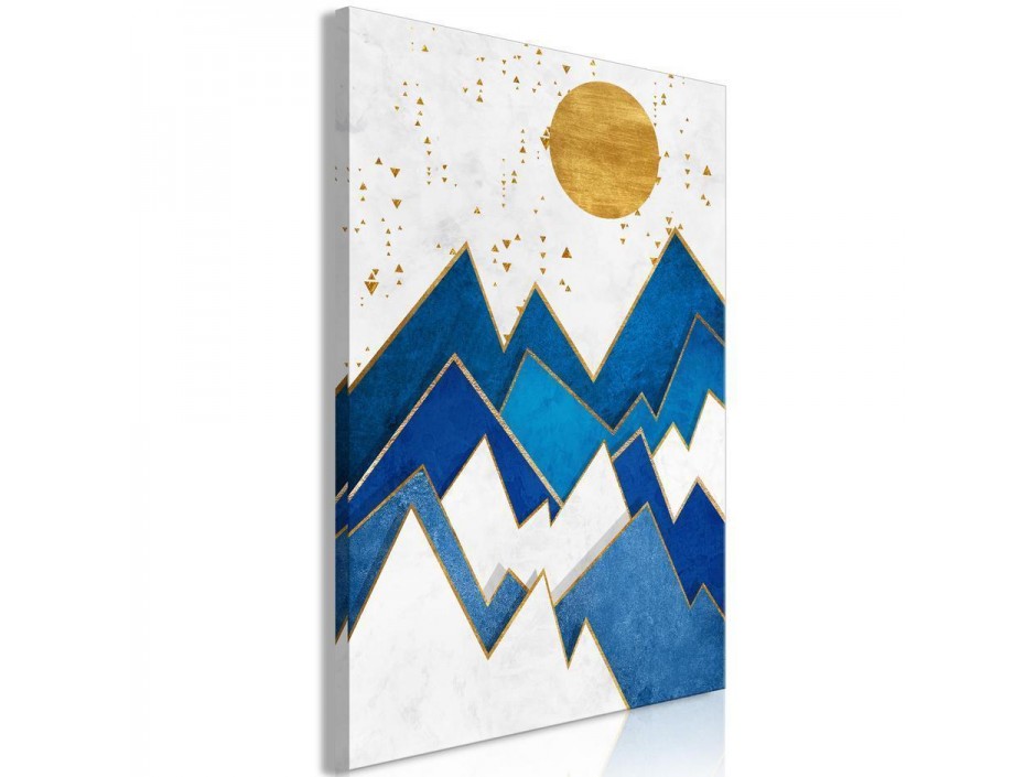 Tableau - Snowy Peaks (1 Part) Vertical