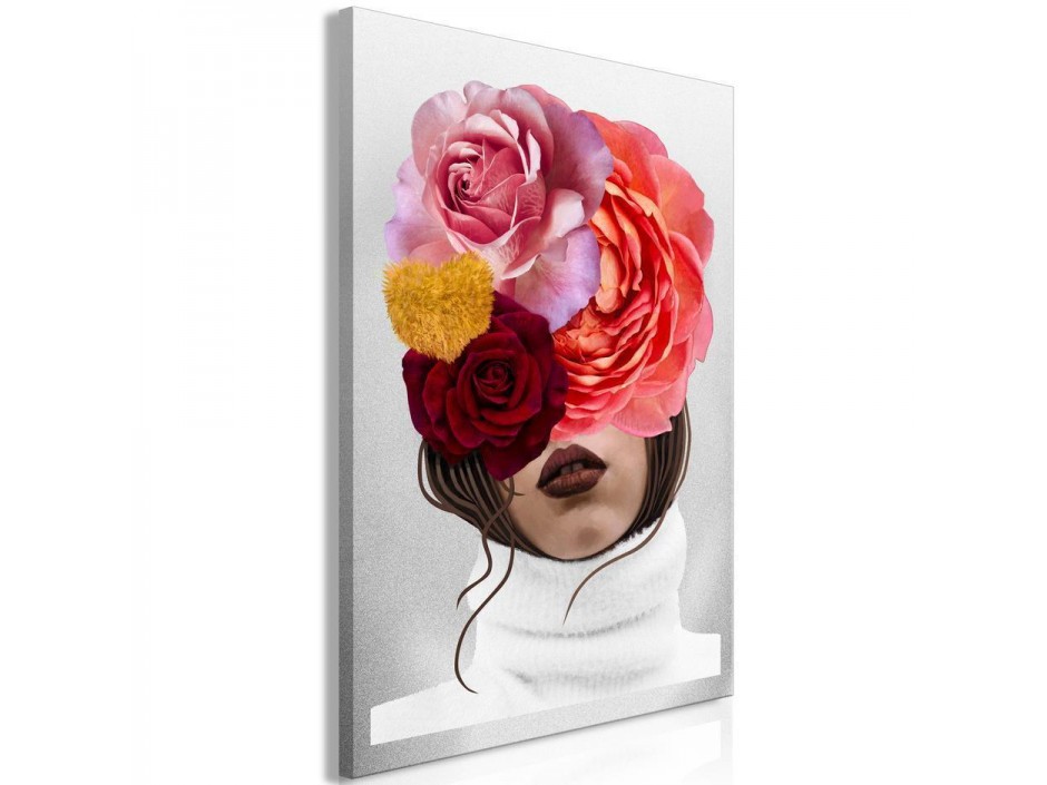 Tableau - White Turtleneck (1 Part) Vertical
