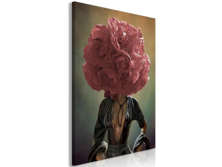Tableau - Flowery Thoughts (1 Part) Vertical