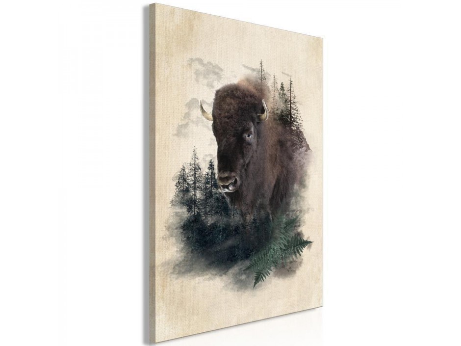 Tableau - Stately Buffalo (1 Part) Vertical