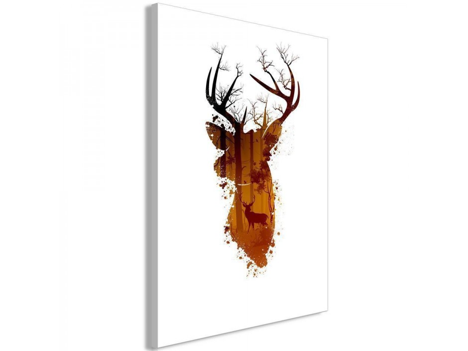 Tableau - Deer in the Morning (1 Part) Vertical