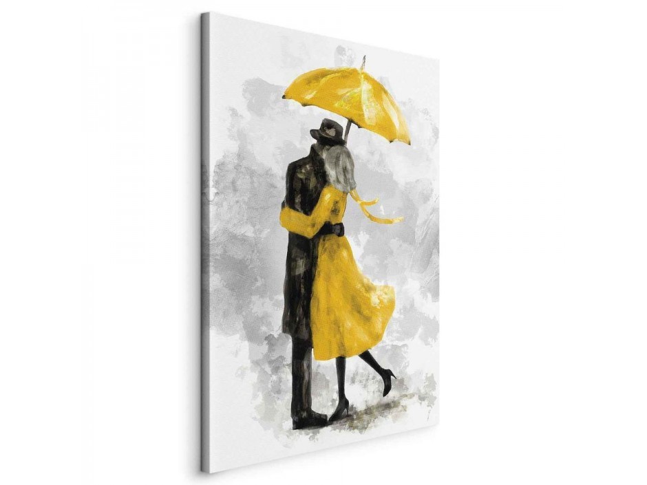 Tableau - Under Yellow Umbrella (1 Part) Vertical