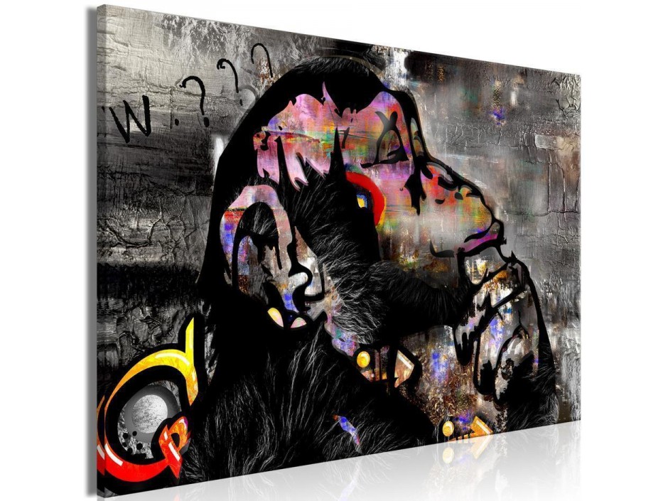 Tableau - Pensive Monkey (1 Part) Wide