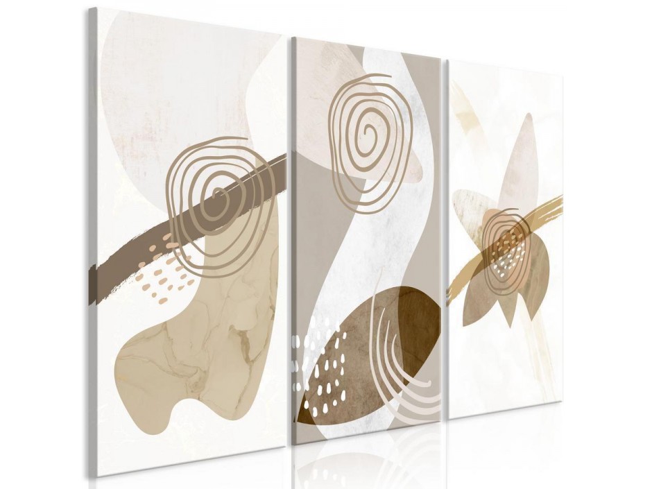 Tableau - Beige Trio (3 Parts)
