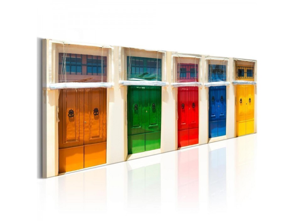 Tableau - Colourful Doors
