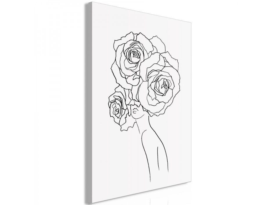 Tableau - Fancy Roses (1 Part) Vertical