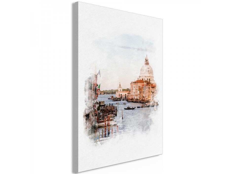 Tableau - Watercolour Venice (1 Part) Vertical