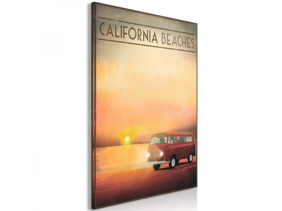 Tableau - California Beaches (1 Part) Vertical