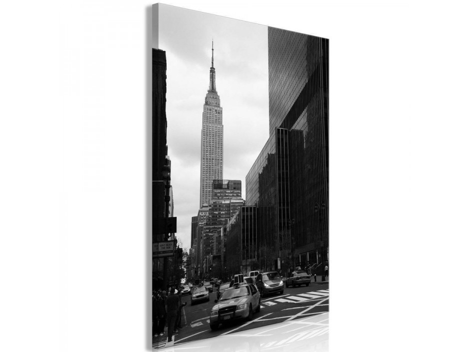 Tableau - Street in New York (1 Part) Vertical