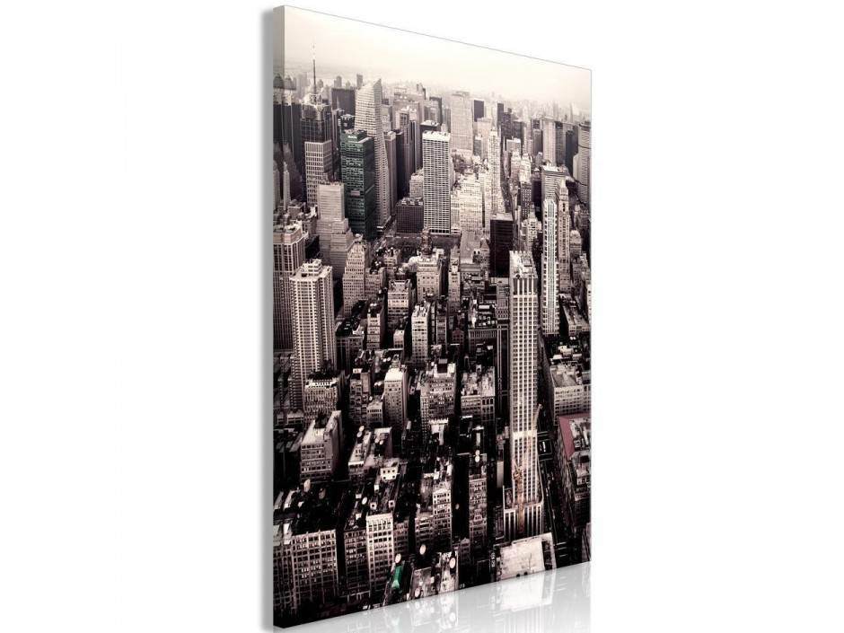 Tableau - Manhattan In Sepia (1 Part) Vertical