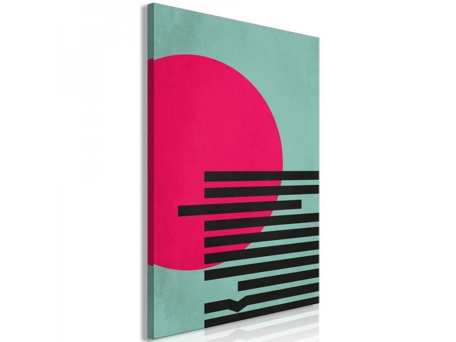 Tableau - Pink Sun (1 Part) Vertical