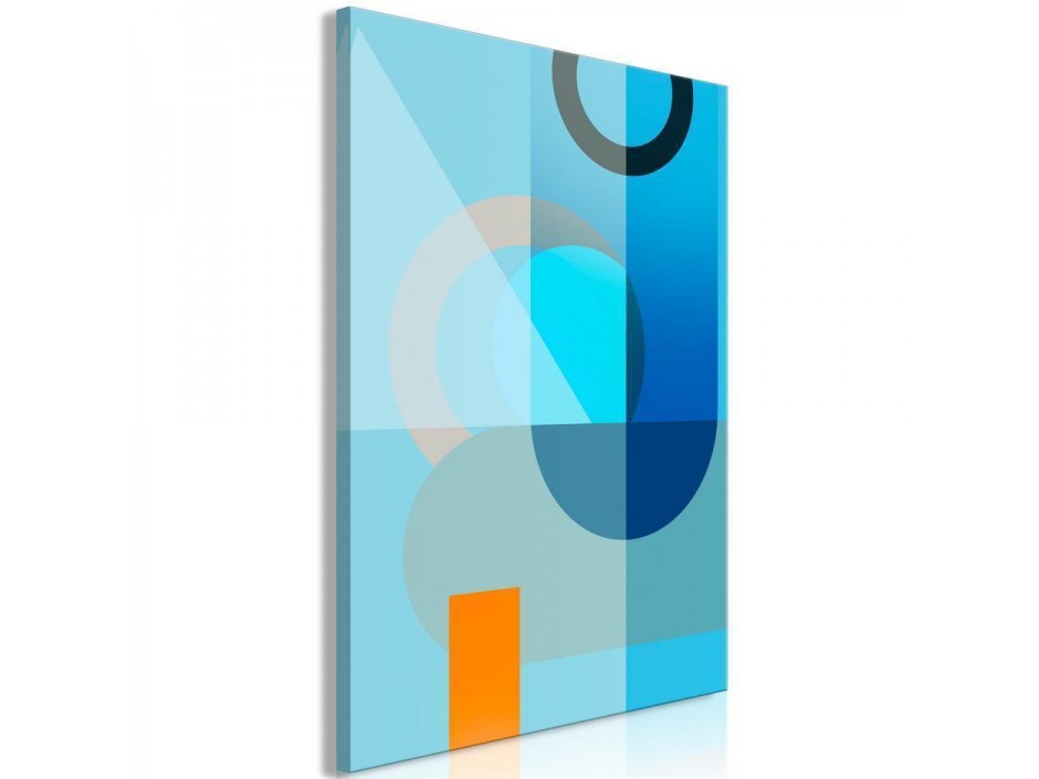Tableau - Blue Surface (1 Part) Vertical