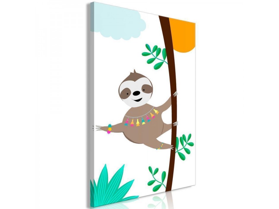 Tableau - Happy Sloth (1 Part) Vertical